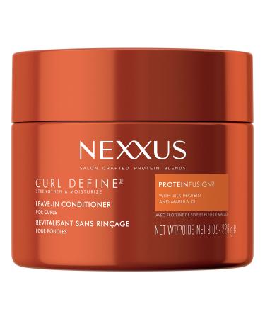 Nexxus Curl Define Leave-in Conditioner for Curly Hair with ProteinFusion Curl Conditioner for Moisturizing Curls 8 oz Leave In Conditioner