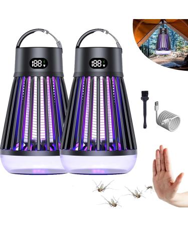 Zappify 2.0 Zappify Mosquito Zapper Zappify Bug Zapper 2.0 Zappify Pro Bug Zapper Zappify Portable Home Mosquito Zapper (2 PCS*Black)