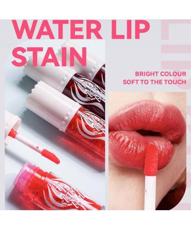 3-Piece Set: Long-Lasting Lip Stain in 3 Colors - Non-Sticky, Waterproof & Moisturizing Lip Tint Gloss - Ideal Gift for Women & Girls - Buy Online on GoSupps.com