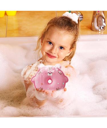 Body Scrubber Balls | Children's Bath Shower Scrubber Ball Highly Absorbent Scrubber Cleaning Tool for Dormitory Travel Hotel Bathroom and Home Pink - Buy Online on GoSupps.com