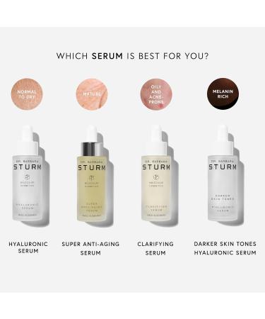 Super Anti Aging Serum 1.01 Fl Oz Hyaluronic Acid Serum for Face Smooths Fine Lines and Wrinkles Luxury Skincare By Dr. Barbara Sturm - Buy Online on GoSupps.com