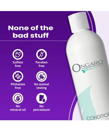Ongaro Beauty Organic Hair Conditioner for Women | Deep Moisturizing Conditioner with Aloe Vera & Vitamin E for Dry Damaged Hair – 12 fl oz - Buy Online on GoSupps.com