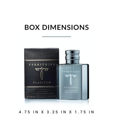 Territoire Eau De Parfum Men's Cologne (Platinum) - Buy Online on GoSupps.com