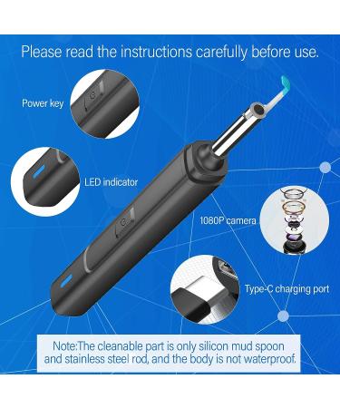 Nordun Wireless Ear Wax Removal Tool & Otoscope 1080P Camera - Ear Cleaner Kit for iOS, Android & iPad (8 Pcs) - Buy Online on GoSupps.com