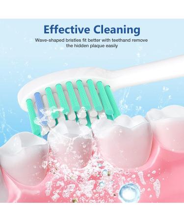 8 Pack Soft Replacement Toothbrush Heads | Compatible with Philips Sonicare | Click-on Design | High-Quality Brush Heads - Buy Online on GoSupps.com