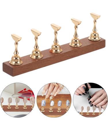 Baluue Press On Nail Stand Manicure Nail Holders Diy Nail Crystal Holder Magnetic Practice Stands Fake Nails Display Holders - Buy Online on GoSupps.com