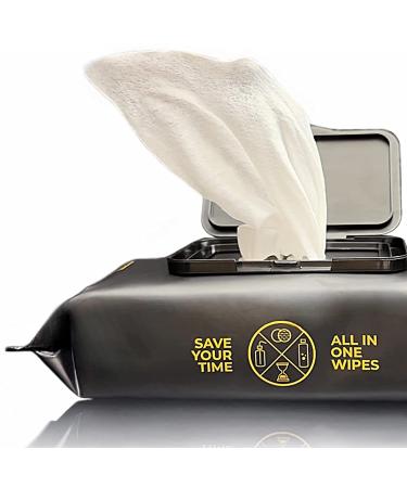 CleanSkin 80-Count Cleansing Tattoo Wipes - All-in-One Green Soap Solution | Alcohol-Free & Fragrance-Free | Ideal for Tattooing, PMU, and Piercings - Buy Online on GoSupps.com