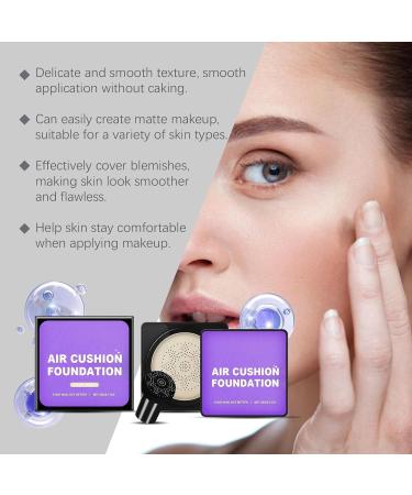 Cr mes CC Mushroom Head Air Cushion BB Cr me Cor enne Anti-cernes mat Hydratant Waterproof longue tenue Natural - Buy Online on GoSupps.com