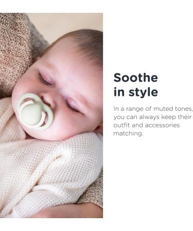 Tommee Tippee Newborn Soothers 0-2 months | Matte Texture | Reusable & Steriliser Pod | 6 units - Buy Online on GoSupps.com