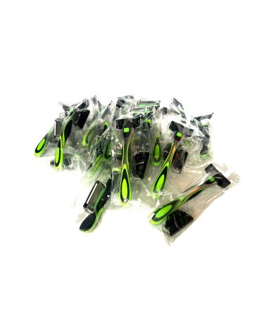 Buy Box of 100 Premium Six Blade Razors - Disposable Stainless Steel Shavers for Hotels & AirBNB Toiletries - High-Quality Amenities for Men & Women - Buy Online on GoSupps.com