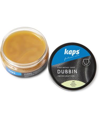 Kaps Quality Shoe Dubbin Wax 100ml - Black Leather Nourishment & Waterproofing - Buy Online on GoSupps.com