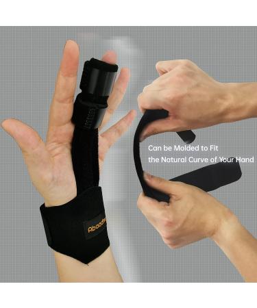 Adjustable Trigger Finger Splint - 2 Pcs | Index Middle Ring & Pinky Finger Hand Brace for Pain Relief - International Shipping - Buy Online on GoSupps.com