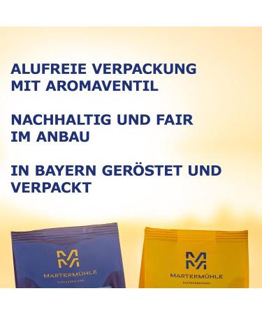 Marterm hle Marterm hle I Coffee Cream I 500g I Coffee Beans from Brazil Guatemala & Colombia I Coffee Crema Whole Beans I Sweet & Fair Roasted I Low Acidity I Coffee Beans for Fully Automatic Coffee Machines - Buy Online on GoSupps.com