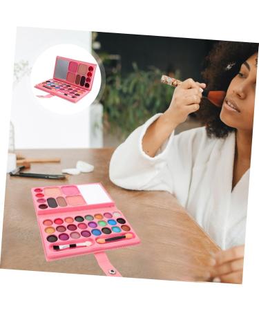 Healvian 6pcs 33 Makeup Palette Children Toys Eye Shadow Pallets Eyeshadow for Girl Toys Leather - Buy Online on GoSupps.com
