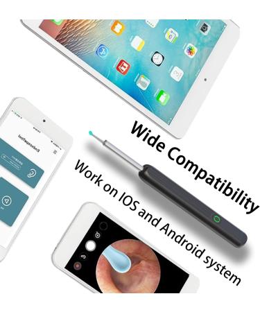 Ear Wax Removal Cleaner Ear Endoscope with LED Lights for Ear Wax Removal Tool Earwax Removal Kit Compatible with iPhone iPad Android (Pack of 2) - Buy Online on GoSupps.com