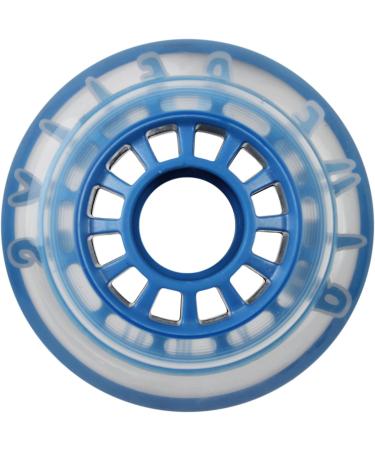 Blue Bellies 8 Inline Skate Wheels 76mm 78a - Clear/Blue | Smooth and Durable - Buy Online on GoSupps.com