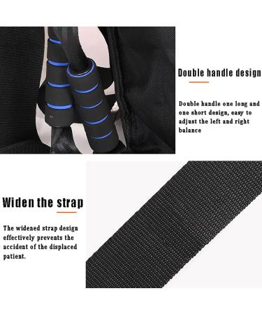 Patient Lift Transferring Belt Patient Lift Stair Slide Sling with 8 Handles and Safety Straps 220 Lb Max Load and Durable Skin Friendly Fabric for Transferring Seniors Handicapped - Buy Online on GoSupps.com