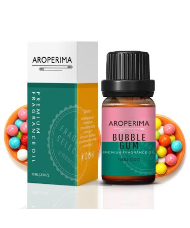 AROPERIMA Bubble Gum Fragrance Oil - Premium Grade Scented Oil for Diffusers, Perfume Making, Candles, Soap (10ml) | Strong & Long-Lasting Aroma for Home, DIY