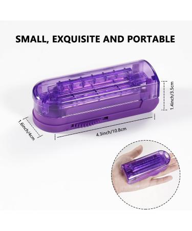Buy Adjustable Multiple Pill Cutter | Detachable 6-Grid Pill Splitter for Small Tablets - Stainless Steel Blade & Silica Gel Sheet (Purple) - Fast International Shipping - Buy Online on GoSupps.com