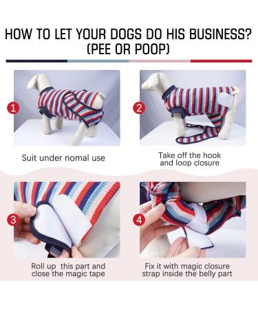 Kuoser Dog Surgery Recovery Shirt | Protective Vest for Dogs & Cats | Prevent Licking & Aid Wound Healing - Buy Online on GoSupps.com