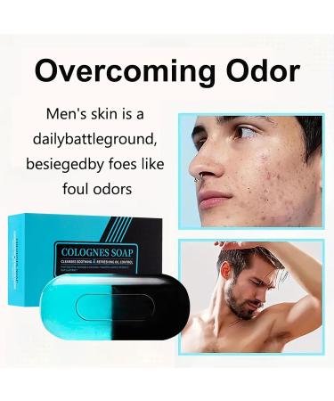 Cologne Capsule Soap - Natural Mens Soap Bar for Cleansing & Soothing - Handmade Soap Bar For Face & Body - Body Odor & Acne Removal Soap - Multi-purpose Soap Bar for Moisturising and Smooth Skin - Buy Online on GoSupps.com