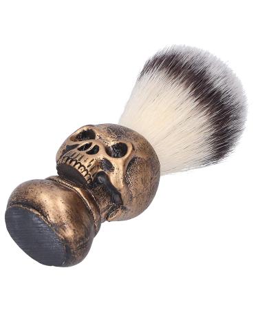 Men's Shaving Brush with Skull Handle | Perfect for Home Travel & Barber Shops - Premium Quality Shaving Accessory - Buy Online on GoSupps.com
