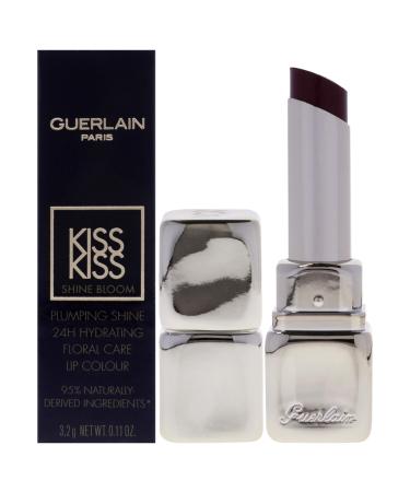 Guerlain Kiss Kiss Shine Bloom Lipstick - 521 Kiss to Say for Women - 0.11 oz Lipstick