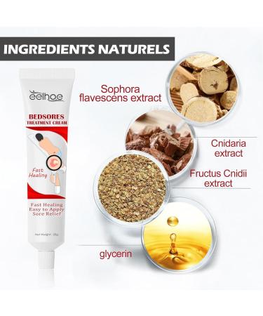 5 Bedsore Cream Bed So re Cream Fast Acting Pressure Sor e Relief Cream Bedsore Wound Care Cream Fast Wound Healing Gel Soothing Relief Of Bed Soress 20g Bedsore Ointment Bed Soress Care Crea - Buy Online on GoSupps.com