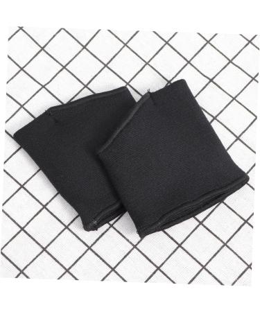 2pcs Half Sleeve Bunion Straighteners + Night Splint Heels Cushioning Pads | Black | 8X6CM - Buy Online on GoSupps.com