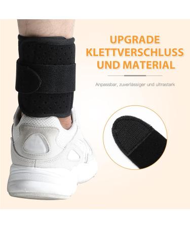 Tenbon Foot Orthosis for Foot Lifting Weakness - Ankle Bandage & Splint for Drop Foot - Lightweight Supportive Shoes for Left & Right (Black) - Buy Online on GoSupps.com