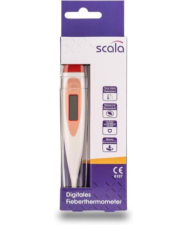 Scala SC 17 Red Digital Body Thermometer Fast & Accurate Temperature Reading - Buy Online on GoSupps.com