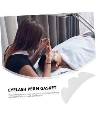 minkissy 5 Pairs Silicone Gasket Lash Tool Eyelash Perming Pads Silicone Eyelash Pad Eyelashes Grafting Gasket Eyelash Grafting Gasket White Silica Gel Fake Eyelashes Patch - Buy Online on GoSupps.com