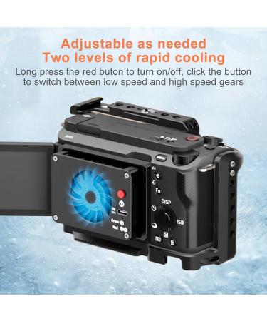 Shentec Camera Fan for ZV-E1 ZV-1F ZV-1 & ZV-E10L - Optimize Cooling for Your Sony Camera - Buy Online on GoSupps.com