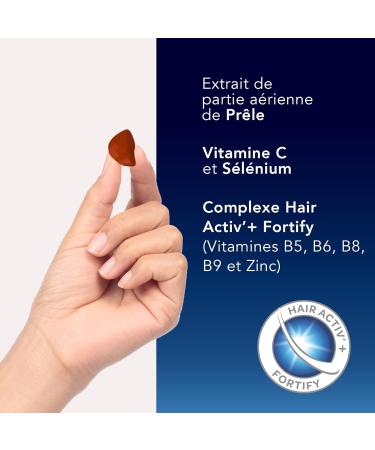 Arkopharma Forcapil Gummies Growth - Hair and Nails - Promotes hair and nail growth - Strengthens hair fiber - 60 gummies - One month treatment - Buy Online on GoSupps.com