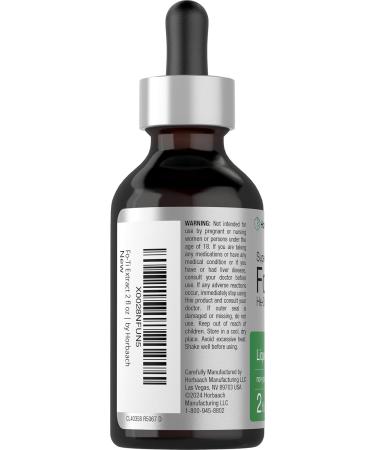 Horb ach FoTi Herb Liquid Root Extract | 2 fl oz | He Shou Wu | Super Concentrated | Vegetarian | Alcohol Free | Non-GMO Gluten Free - Buy Online on GoSupps.com