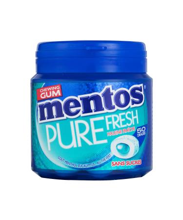 Mentos Gum Pure Fresh Menthol Eucalyptus - Pack of 4 Boxes