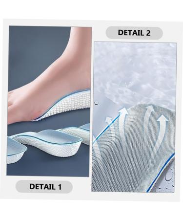 GLEAVI Heightening Insoles - 3 Pairs Breathable Shoe Inserts for Women & Men - Replaceable EVA Sole for Comfort & Support - Buy Online on GoSupps.com