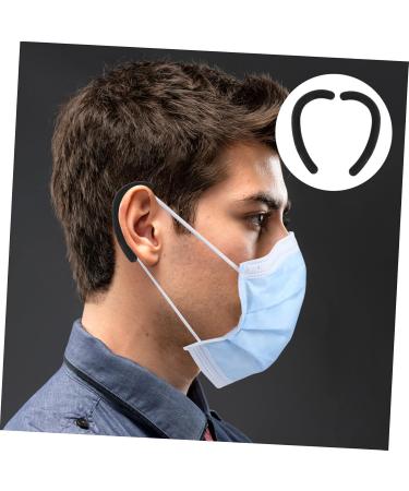 Lurrose 30 Pair Anti-Snag Ear Bruises Glasses Handle Protectors Adjustable Ear Protectors & Face Cover Rope Hook Black (3 Pack) International Shipping Available - Buy Online on GoSupps.com