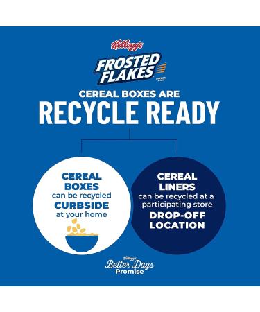 Kellogg's Frosted Flakes Cold Breakfast Cereal  8 Vitamins and Minerals  Kids Snacks  Family Size  Strawberry Milkshake  23oz Box (1 Box) - Buy Online on GoSupps.com