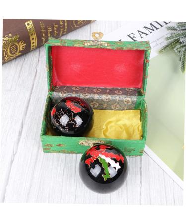 Lurrose 6-Piece Hand Gymnastics & Massage Balls Set | Chinese Baoding Balls for Relaxation & Hand Therapy - International Shipping Available - Buy Online on GoSupps.com