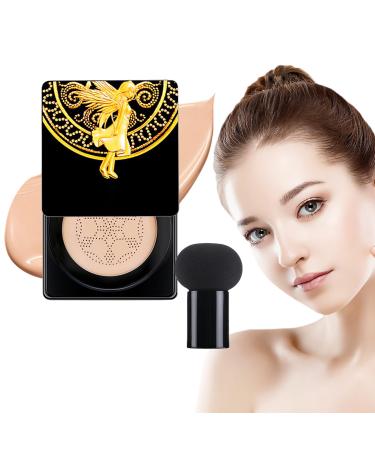 Generic Kakaxi Mushroom Head Air Cushion CC Cream Heykomi Kakaxi Mushroom Head Air Cushion CC Cream Heykomi Foundation Heykomi Air Cushion CC Cream (Natural Color)