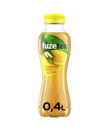 Fuze Tea Black Tea Lemon & Lemongrass - Sustainable Fusion (12 x 400ml) - Shop Now for International Shipping! - Buy Online on GoSupps.com