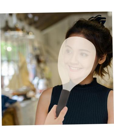 Ipetboom Hair Mask Barber Mask Mask for Hairspray Plastic Mask Hairspray Mask for Salon Hairspray Mask Cover for Barbershop Haircut Mask - Buy Online on GoSupps.com