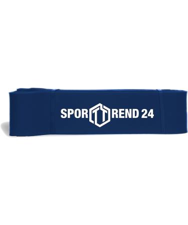 Buy Sports Trend 24 Fitness Straps | Resistance Bands in Dark Blue | 104cm Length | 27.22 - 90.72kg Strength for Power & Mobility Exercises - Buy Online on GoSupps.com