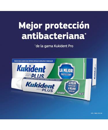 Kukident Pro Plus Denture Adhesive - 4 x 40g | Superior Hold & Protection for Dentures - Shop Internationally - Buy Online on GoSupps.com