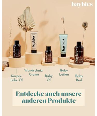 Baybies Pregnancy Oil - Certified Natural Vegan Massage Oil for Pregnancy Stripes & Stretch Marks | 100ml - Buy Online on GoSupps.com
