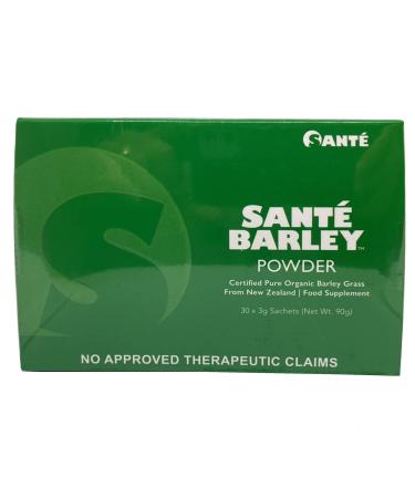 Sante Pure Barley New Zealand Blend Powder, 1 Box - 30 Sachets