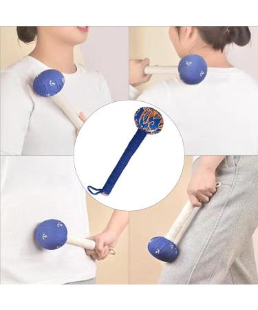 Genike Hand Massager with Wormwood Herbal Filling | Mugwort Massage Hammer for Waist Legs Head & Neck | Manual Knock Hammer with Tassels - Buy Online on GoSupps.com