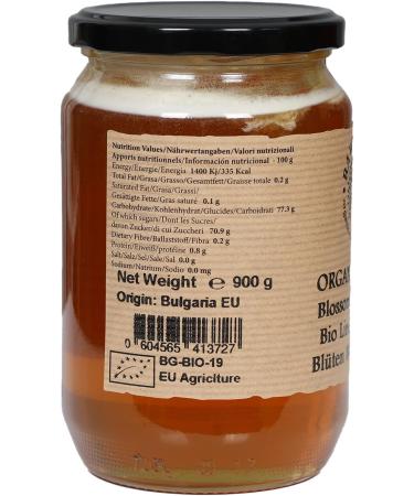 Organic Raw Linden Blossom Bee Honey - 900g | Premium Quality from Raw Farm - Buy Online on GoSupps.com