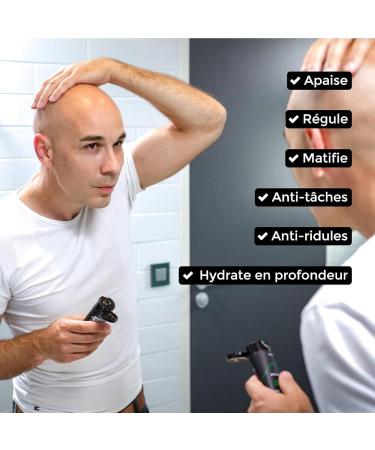 BOTAK Soothing Regenerating Moisturizer for Shaved/Trimmed Heads | 97% Natural Origin Vegan French | Mattifying | Anti-Dark Spots and Fine Lines | Regulates pH and Microbiome | 75mL - Buy Online on GoSupps.com